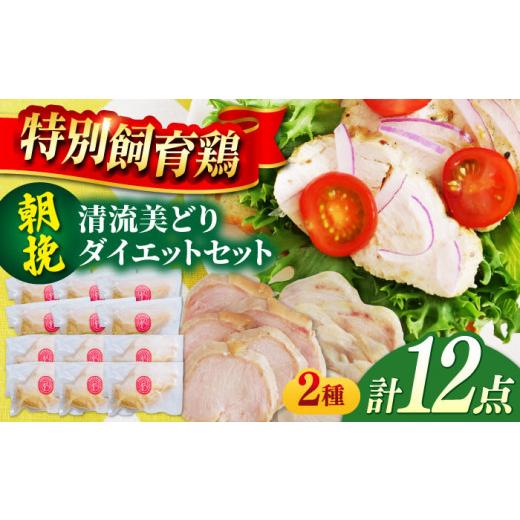 ふるさと納税 鶏肉 岐阜県 岐阜市 鶏肉 清流美どり タンパク質豊富なダイエットセット 2種 12点 鶏むね お取り寄せ お肉 若鶏 むね肉 燻製 おつまみ サラダチ…