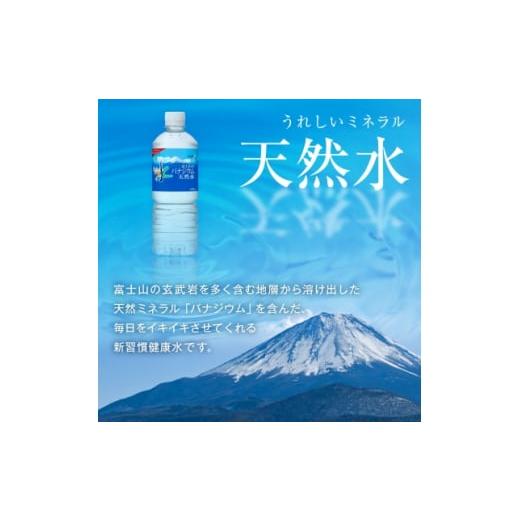 ふるさと納税 水・ミネラルウォーター 500mL〜999mL 山梨県 山梨市  毎月定期便 3か月お届け バナジウム天然水 600ml 24本入 アサヒ飲料全3回_ 水 ミネラルウ…の画像