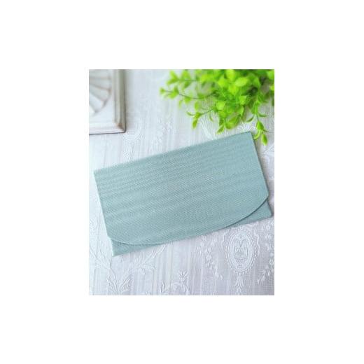 ふるさと納税 ファッション 兵庫県 神戸市 NOBLE of Kobe 洋風ふくさ カラー:グリーン グリーン