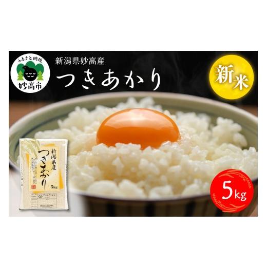 ふるさと納税 米 新潟県 妙高市 2025年12月下旬発送 令和7年産 新潟県妙高産つきあかり5kg 2025年12月下旬発送
