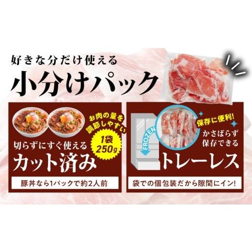 ふるさと納税 豚肉 宮崎県 都城市 国産豚肉切り落とし5Kg(うま味加工)_MJ-3647_(都城市) 国産豚 切り落とし 250g×20袋 うま味加工 昆布だし 豚肉 旨味 冷凍 … |  | 04