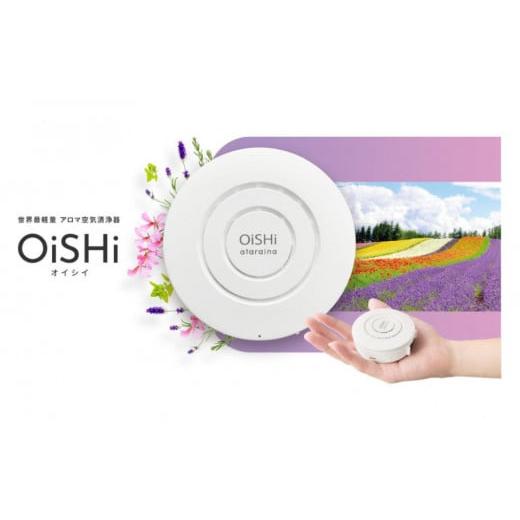 ふるさと納税 空調・季節家電 滋賀県 大津市 持ち運べる 小型空気清浄器 「 OiSHi 」 カラー:アイスミント ・アイスミント