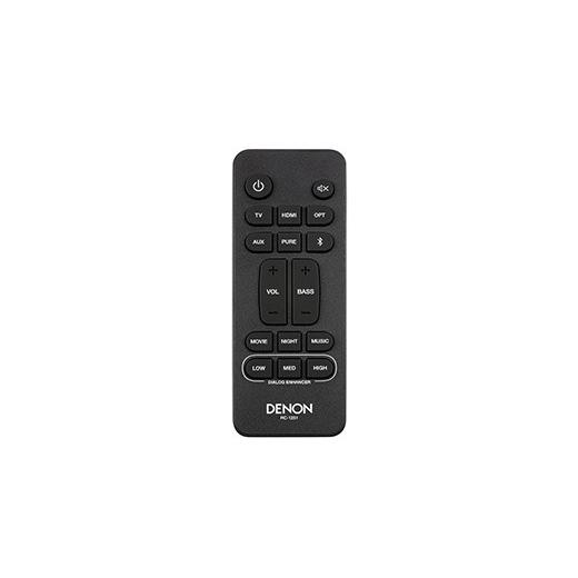 ふるさと納税 TV・オーディオ・カメラ 福島県 白河市  先行予約 DENON デュアルサブウーファー内臓 Dolby Atmos サウンドバー DHTS218K F23R-835の画像