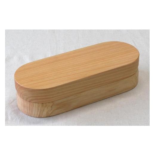 ふるさと納税 食器・グラス 弁当箱 和歌山県 海南市 紀州桧弁当箱 タイプ3 NA ナノコート 弁当包みセット ミズタマ TN122 ミズタマ