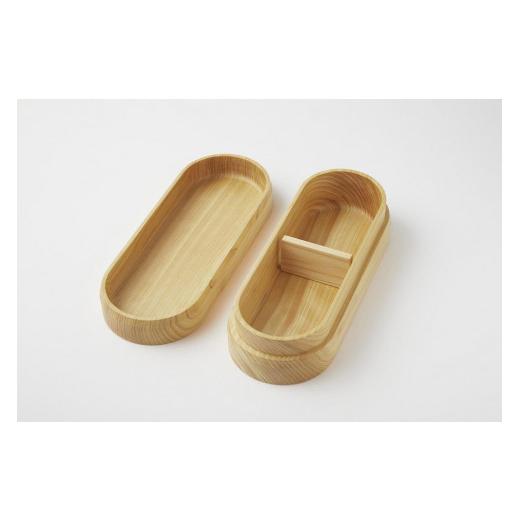ふるさと納税 食器・グラス 弁当箱 和歌山県 海南市  紀州桧弁当箱 タイプ3 NA ナノコート 弁当包みセット コトリ TN124 コトリ |  | 02