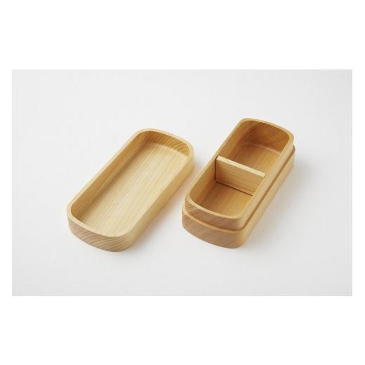 ふるさと納税 食器・グラス 弁当箱 和歌山県 海南市  紀州桧弁当箱 タイプS-4 NA ナノコート 弁当包みセット コトリ TN139 コトリ |  | 02