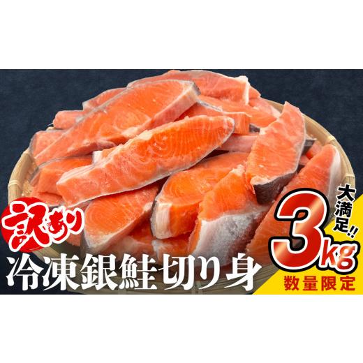ふるさと納税 魚貝類 鮭 宮城県 石巻市 訳あり 鮭 切り身 3kg 大容量 銀鮭 塩鮭 冷凍 切身 肉厚 宮城東洋 宮城県 石巻 石巻市 さけ サケ 鮭切身 シャケ しゃ…_1