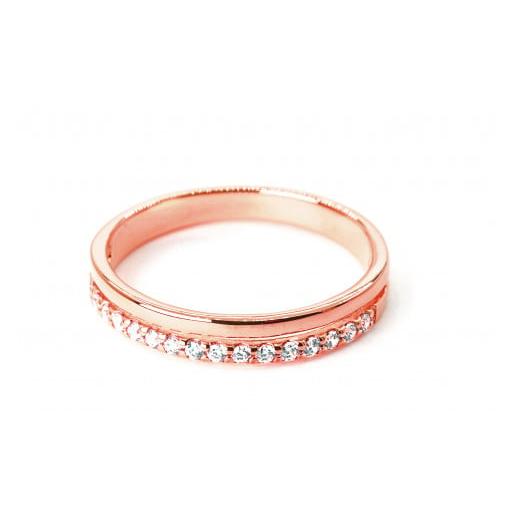 ふるさと納税 アクセサリー リング 山梨県 笛吹市 K18PG　重ね付け風ダイヤモンドリング 0.12CT　R3971DI-R 188-065_4