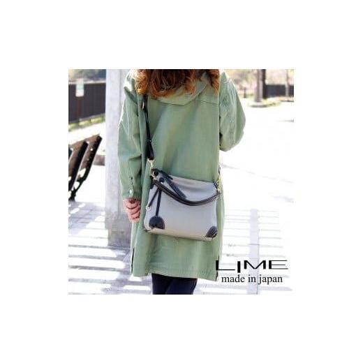 ふるさと納税 カバン ショルダーバッグ 香川県 高松市 LIME(ライム) 撥水ナイロン2wayショルダーバッグ カーキグレー カーキグレー