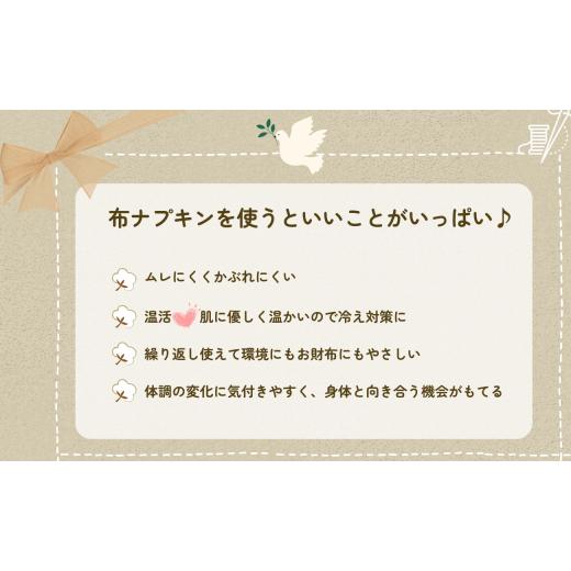 ふるさと納税 雑貨・日用品 千葉県 銚子市 布ナプキン 10枚 基本セット オーガニックコットン 一体型ライナー オーガニックコットン100％ おりもの ライナーダ…_7