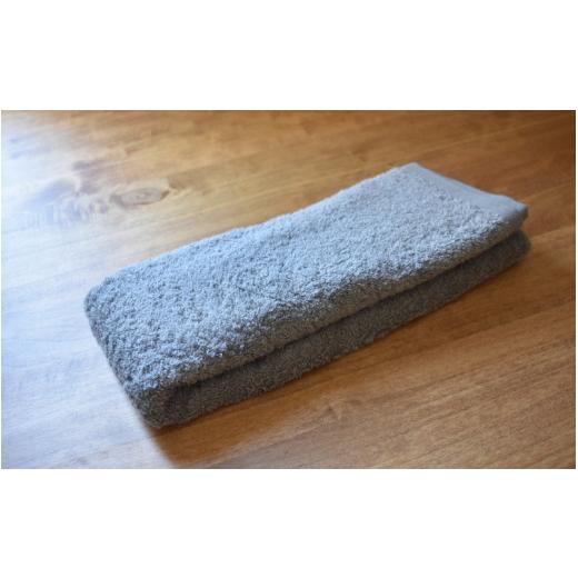 ふるさと納税 タオル・寝具 バスタオル 山梨県 西桂町 factory towel face 今治タオル認定フェイスタオル チャコールグレー / タオル 今治 織物 染物 山梨県…