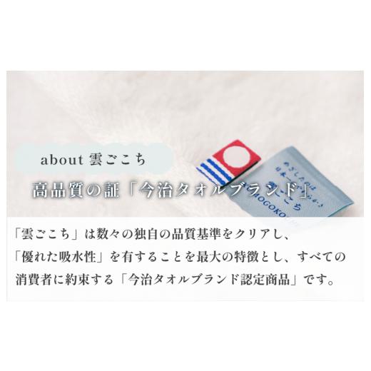ふるさと納税 タオル・寝具 フェイスタオル 愛媛県 今治市 （今治タオルブランド認定）雲ごこち フェイスタオル 2枚セット(グレー) IA05010FT2GY ふわふわ ふ…の画像