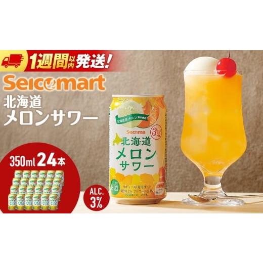 ふるさと納税 お酒 北海道 千歳市 メロンサワー 350ml 24本 サワー