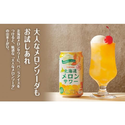 ふるさと納税 お酒 北海道 千歳市 メロンサワー 350ml 24本 サワー