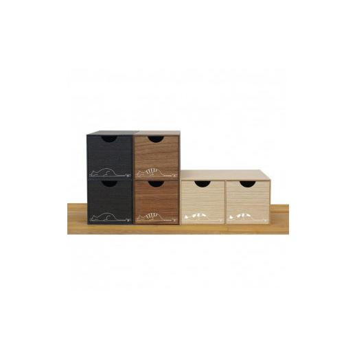 ふるさと納税 雑貨・日用品 和歌山県 上富田町 Bosk バスク SHIPPO ミニ収納BOX ブラック タツクラフト Tk267 ブラック