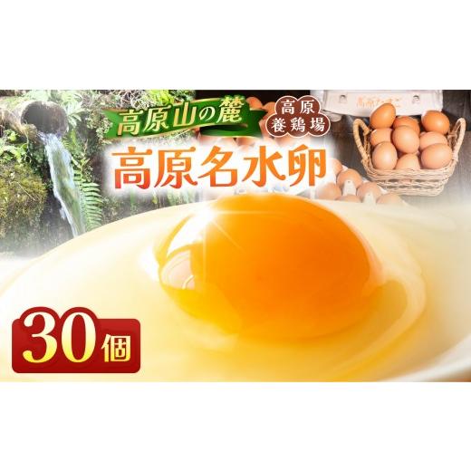 ふるさと納税 卵(鶏、烏骨鶏等) 栃木県 矢板市 高原名水 卵 30個|豊かな自然で育ったアスタキサンチン含有の高原名水卵 感動の甘さと濃さ 栃木県 矢板市 30…