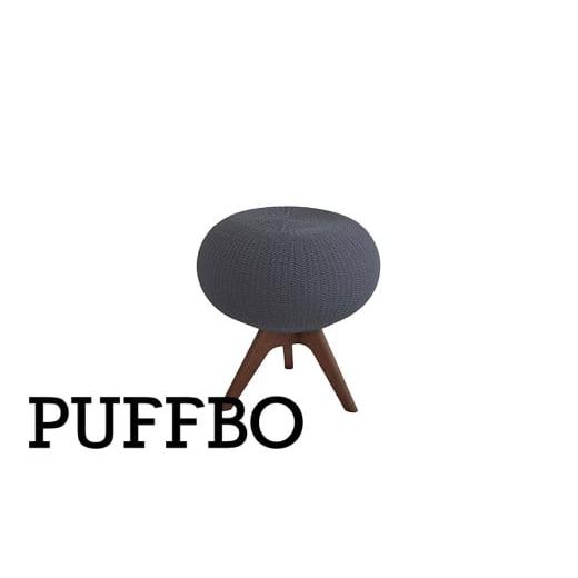 ふるさと納税 家具 埼玉県 さいたま市 PUFFBO(パフボ)Sサイズ 座面:ダークグレー×脚:ダークブラウン 11100-1056 座面:ダークグレー×脚:ダークブラ…