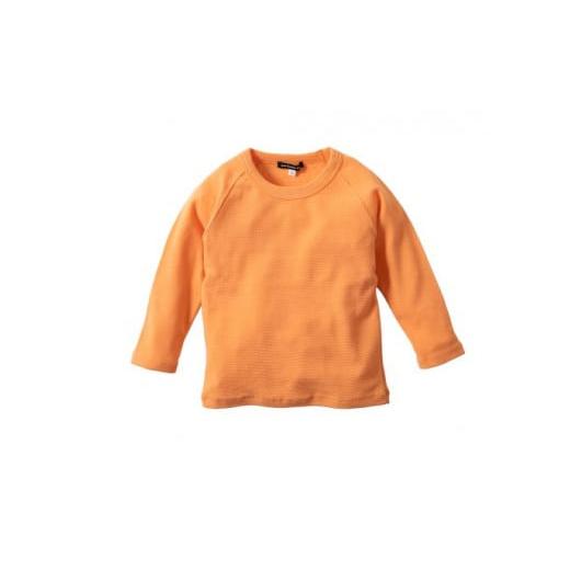 ふるさと納税 服 子ども 香川県 善通寺市 キッズ 9分袖Tシャツ(3) スプリングオレンジ 100サイズ スプリングオレンジ 100サイズ