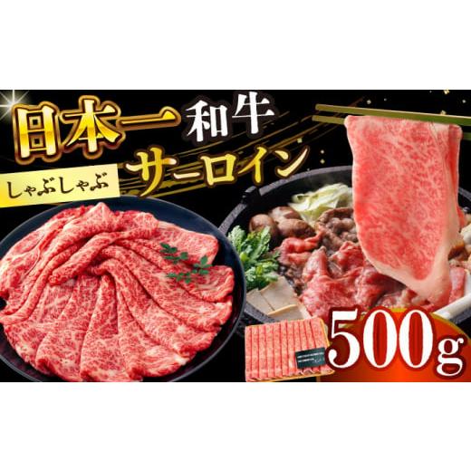 ふるさと納税 牛肉 サーロイン 長崎県 小値賀町 厳選部位 A4〜A5 長崎和牛サーロインしゃぶしゃぶすき焼き用 500g 株式会社 MEAT PLUS DBS017 長崎和牛 和牛…