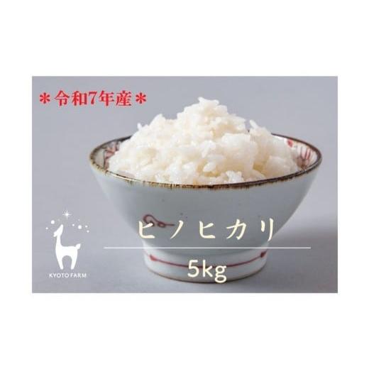 ふるさと納税 米 ヒノヒカリ 京都府 京都市 京都ファーム 令和7年産 京都ファームのヒノヒカリ 精米5kg [ 京都 京北産 ひのひかり 人気 おすすめ 米 コメ お…