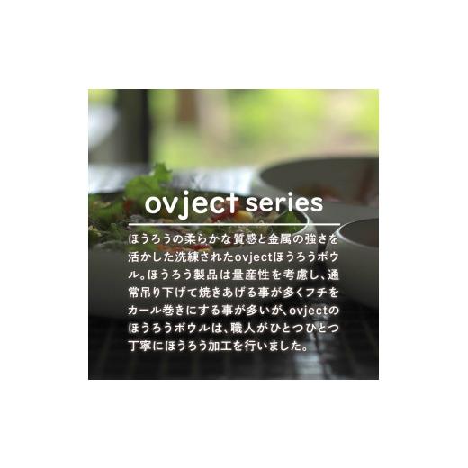 ふるさと納税 食器・グラス 皿 大阪府 泉南市 ovjectほうろうボウル12.5cm 027D-033の画像