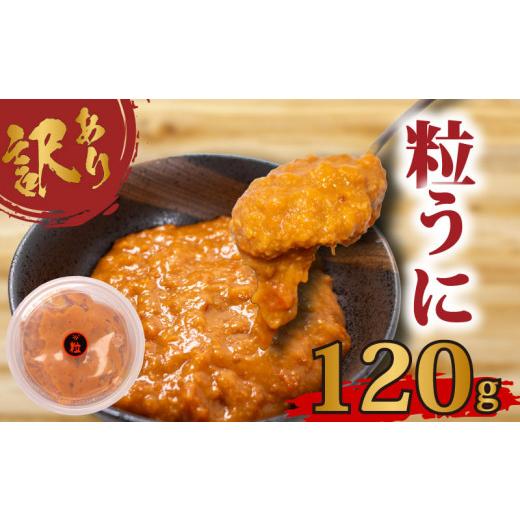 ふるさと納税 ウニ 山口県 下関市 訳あり 大容量 粒ウニ 120g 塩うに 粒うに うに ウニ 雲丹 瓶詰 瓶 ビン 海鮮 魚介 新鮮 人気 珍味 父の日 母の日 お中元 お…