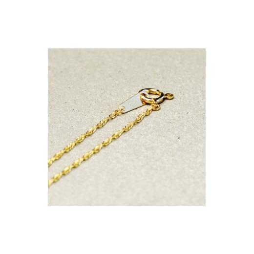 ふるさと納税 アクセサリー ネックレス 山梨県 -  山梨県 ジュエリー K24 pure gold／ピュアゴールド スクリュー ネックレス　1本_K24 ネックレス 純金 ゴール…の画像