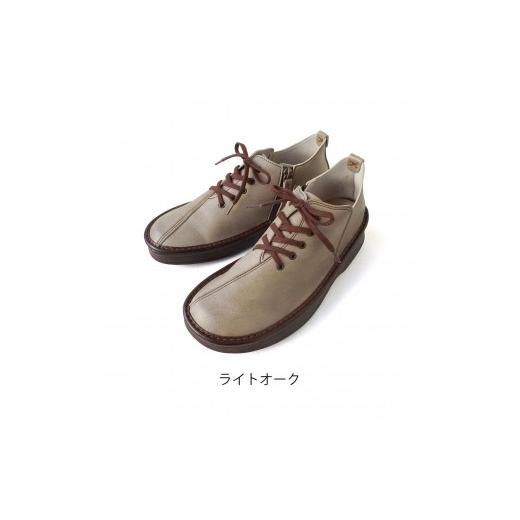 ふるさと納税 ファッション 靴 兵庫県 神戸市 職人手作り 楽チンファスナー 日本製 ココット(COCOT) 23.5cm ライトオーク ライトオーク