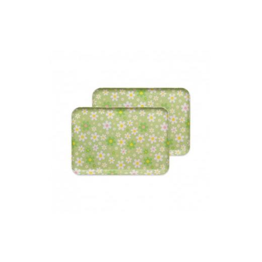 ふるさと納税 雑貨・日用品 和歌山県 九度山町 グリーン 2枚組 ST ランチョン トレー M 33cm マーチ タツクラフト Tk88w グリーン 2枚組