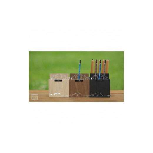ふるさと納税 雑貨・日用品 和歌山県 九度山町 Bosk バスク SHIPPO ペンスタンド S 25本 2個組ブラウン タツクラフト Tk262w ブラウン