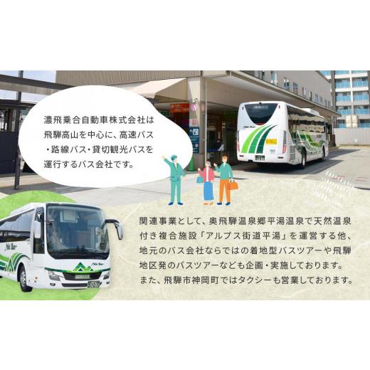 ふるさと納税 体験チケット 岐阜県 高山市  高山観光 まるごとバリューきっぷ 大人1名、小人1名分（バス＋新穂高ロープウェイ乗車券） | 一部観光施設が割引に…_4