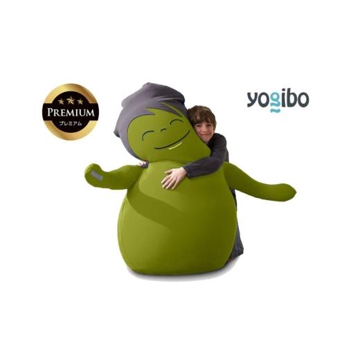 ふるさと納税 雑貨・日用品 三重県 四日市市 あなたをやさしく抱きしめてくれるかわいい友達。Hugibo Premium(ハギボープレミアム)ライムグリーン Yogibo ヨ…