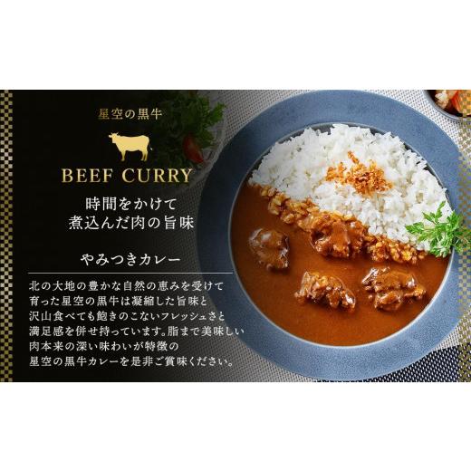 ふるさと納税 加工品等 レトルト 北海道 標茶町 「星空の黒牛」カレー・シチュー・スープカレーセットE 12食 ビーフシチュー カレー スープカレー 加工品 肉加…の画像