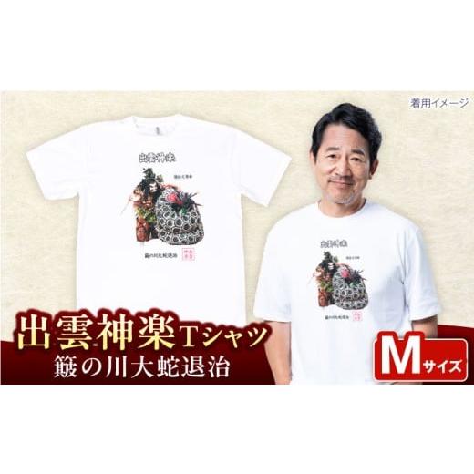 ふるさと納税 服 島根県 雲南市 出雲神楽 簸の川大蛇退治カラーTシャツ FN-03 Mサイズ 島根県雲南市/田部写真館 AICZ012 Mサイズ