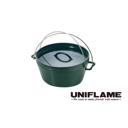 ふるさと納税 アウトドアグッズ 新潟県 燕市  UNIFLAME UFダッチオーブン 10インチ FC059007の画像