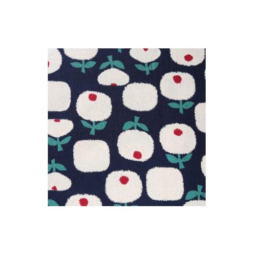 ふるさと納税 手芸 和歌山県 和歌山市 ブラック 紀州晒 紀州和晒 綿麻キャンバス 綿 麻 生地 布 花柄 リネン おしゃれ かわいい ハンドメイド 手芸 手作り 3m…