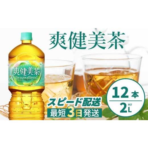 ふるさと納税 お茶類 広島県 三原市 爽健美茶 PET 2L×12本(6本×2ケース) 最短3日で発送 お茶 飲料 ソフトドリンク カフェインゼロ ペットボトル 箱買い まと…