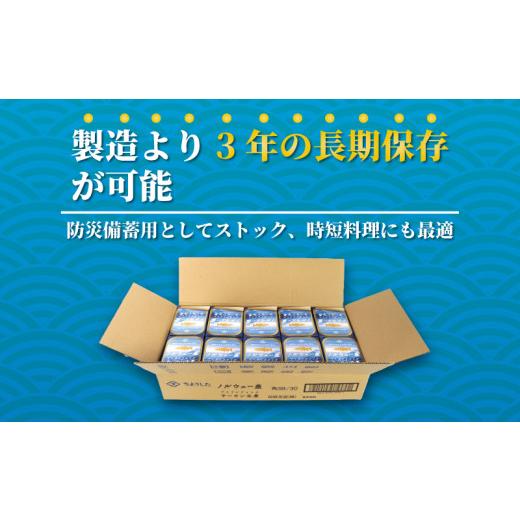 ふるさと納税 缶詰・瓶詰 魚貝類 千葉県 銚子市 サーモン水煮 缶詰 60缶 アトランティックサーモン 魚 シャケ サケ 鮭 サーモン 水煮 魚缶詰 備蓄品 保存食 簡…_2