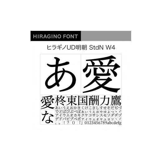 ふるさと納税 パソコン・周辺機器 京都府 京都市  ヒラギノフォント ふるさと納税セット ヒラギノUD14書体（ライセンス版）SCREENの画像
