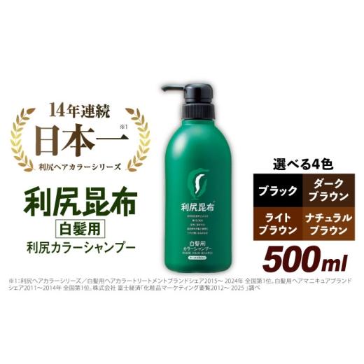 ふるさと納税 美容 福岡県 糸島市 ナチュラルブラウン [白髪用] 利尻カラーシャンプー 大容量サイズ 糸島市 / 株式会社ピュール ヘアケア シャンプー AZA0…