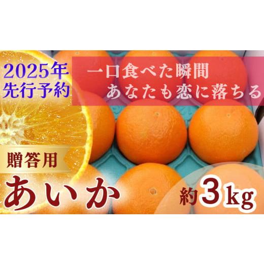 ふるさと納税 果物類 みかん 愛媛県 松山市 2025年 先行予約 訳あり 農家直送 名前だけが訳あり あいか 3kg 贈答用 | 紅まどんな と同種 みかん愛媛 松山 フ…