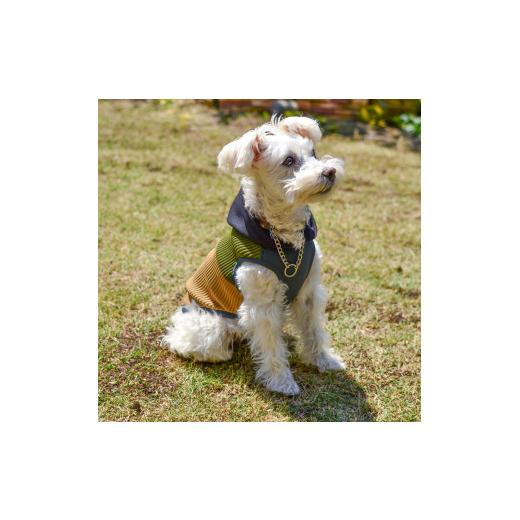 ふるさと納税 服 新潟県 五泉市 ドックウェア Wants ニットドックウェア ビタミンフーディ( オリーブ・Mサイズ ) パーカー | ドックウエア 犬服 犬 服 ペット…