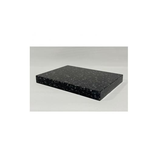 ふるさと納税 TV・オーディオ・カメラ 大阪府 茨木市 オーディオボード 22cm × 16.2cm × 2.4cm 黒地 グレー粒柄 2枚セット 1509484