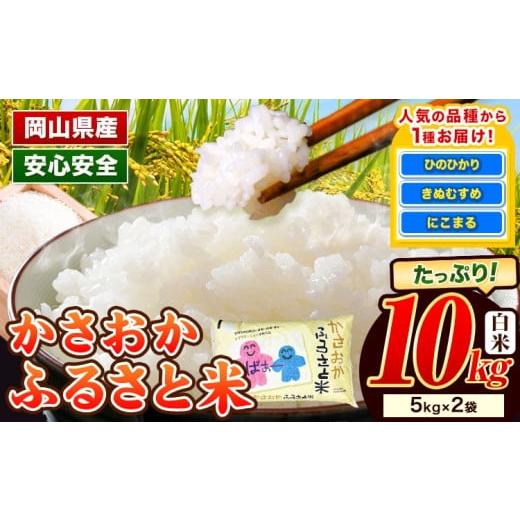 ふるさと納税 米 ヒノヒカリ 岡山県 笠岡市 米 お米 令和8年3月発送 米 令和7年産 10kg ふるさと米 備中笠岡 人気品種をお届け 国産 ヒノヒカリ にこまる きぬ…