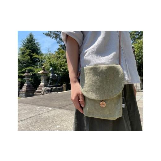 ふるさと納税 カバン 手提げ 岐阜県 大垣市 のこり染 ご朱印帳ポーチ2冊用 あずき あずき