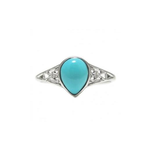 ふるさと納税 アクセサリー リング 山梨県 甲府市 [ 甲府ジュエリー ] サイズ:10.5号 PT900 トルコ石 リング 35263-1 サイズ:10.5号