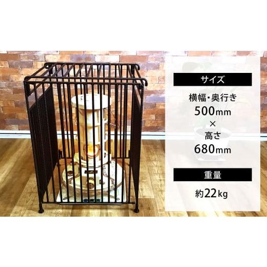 ふるさと納税 家具 インテリア・寝具・収納 福岡県 北九州市 ストーブガード 格子13本タイプ （ アラジン ／ トヨトミ ／ コロナストーブ 対応 ） ストーブ 石…_2