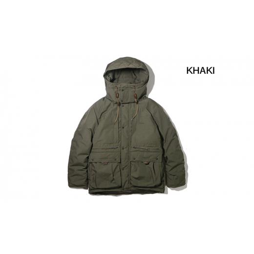 ふるさと納税 服 男 滋賀県 米原市 NANGA HINOC DOWN JACKET カーキ・L No.5694-7650 0950 カーキLの画像