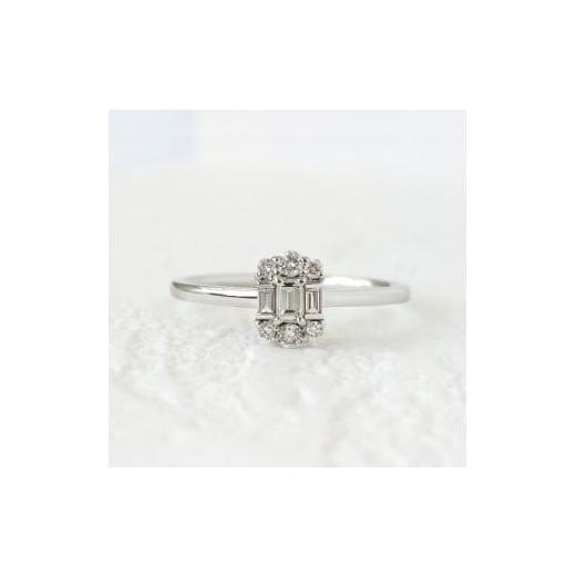 ふるさと納税 アクセサリー リング 山梨県 甲府市 [ 甲府ジュエリー ] サイズ:13号 甲府市発 プラチナ ダイヤモンドリング 0.2ct WR-4434PT サイズ:13号