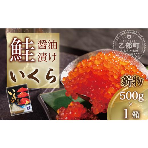 ふるさと納税 いくら 北海道 乙部町 新物 いくら醤油漬 1パック(500g) 鮮度にこだわる「笹谷商店」の絶品の醤油タレで漬けたいくら(検索:イクラ 鮭いく…